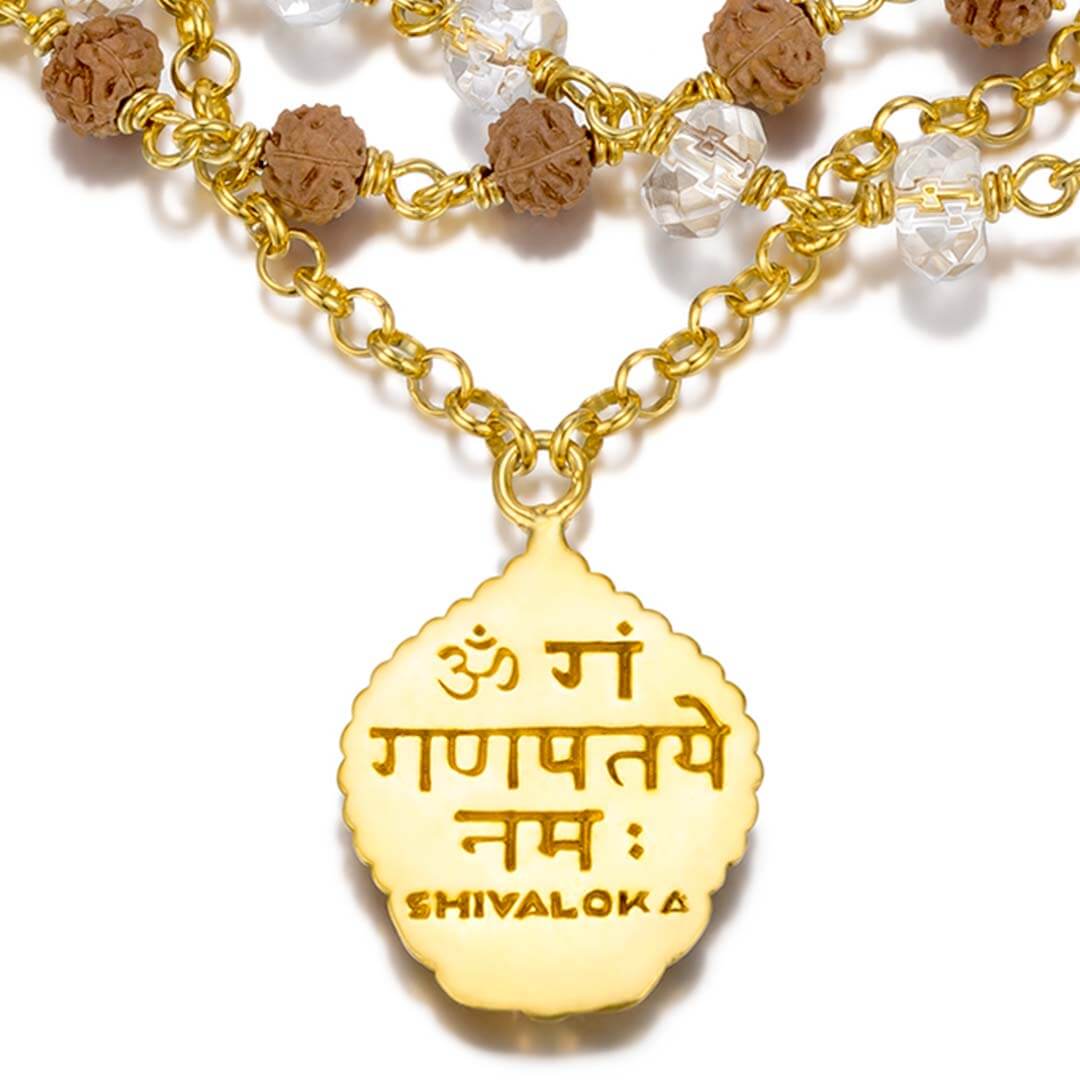 Gajanana Crystal (gold) 3