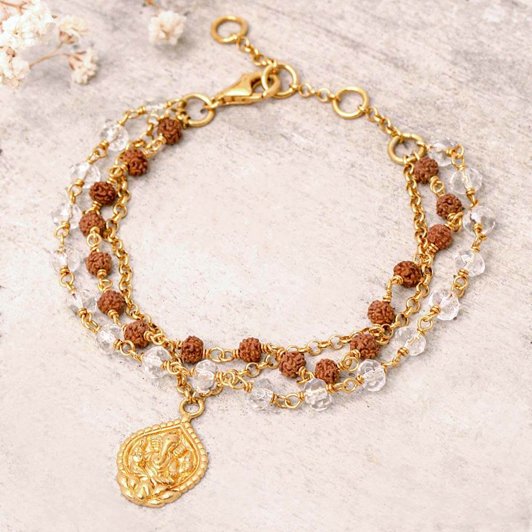 Gajanana Crystal (gold) 4