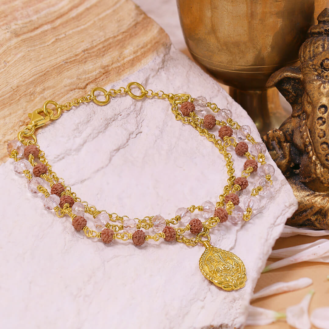 Gajanana Crystal (gold) 5