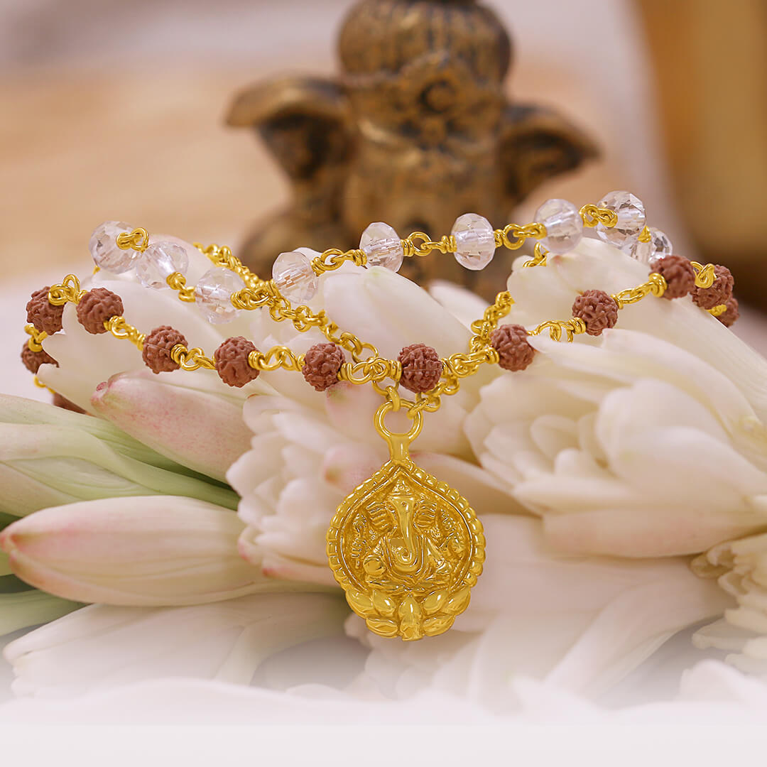 Gajanana Crystal (gold) 6