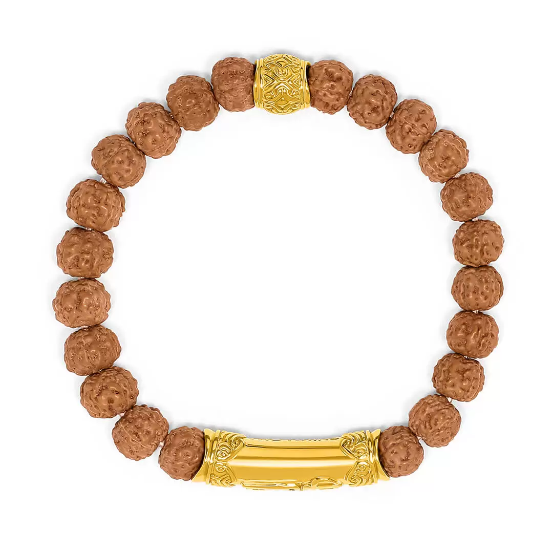 Authentic Rudraksha (gold) 2