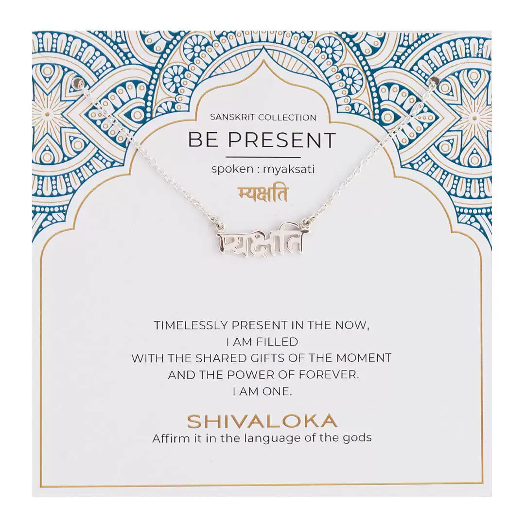 Be Present (silver) 2