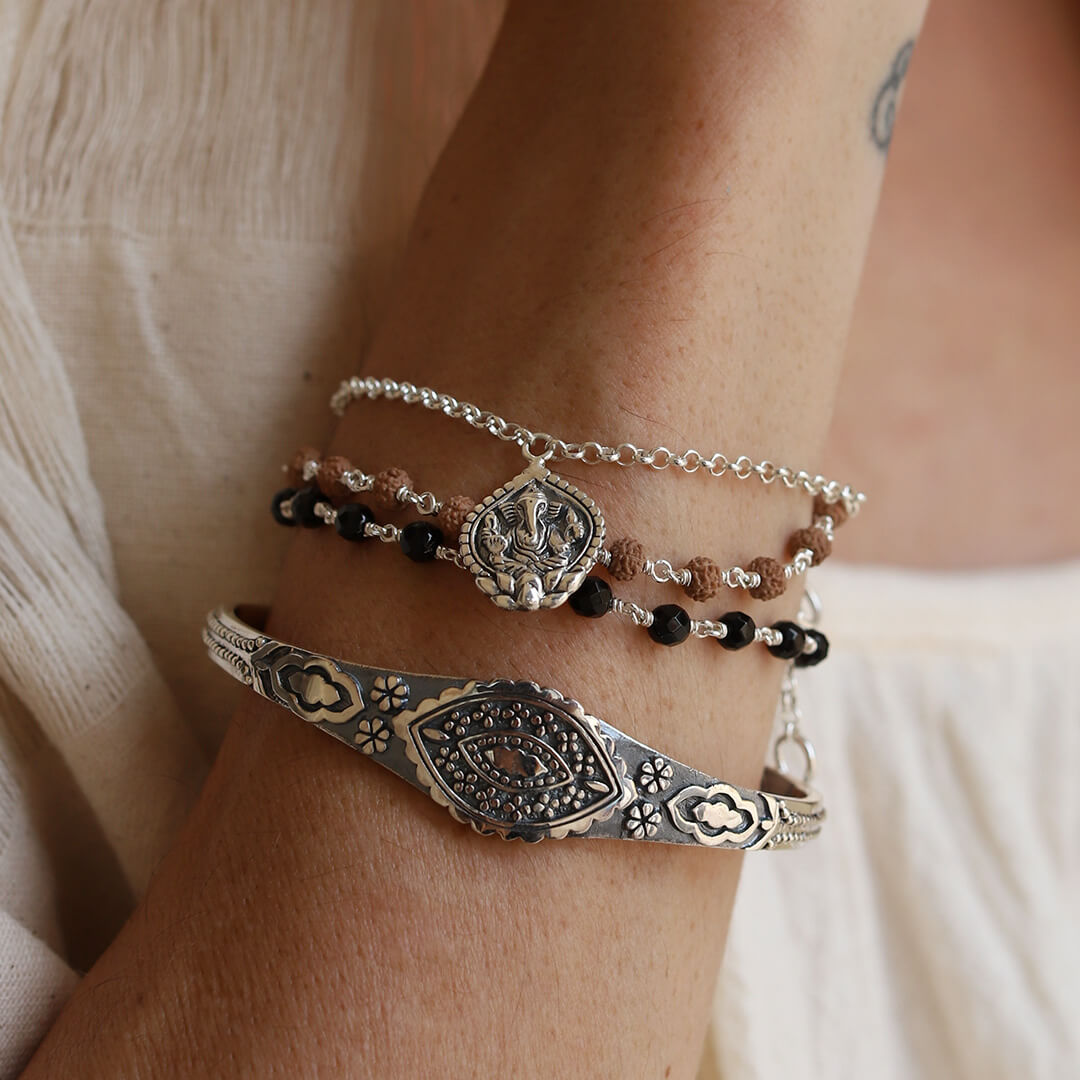 Gajanana Onyx silver2