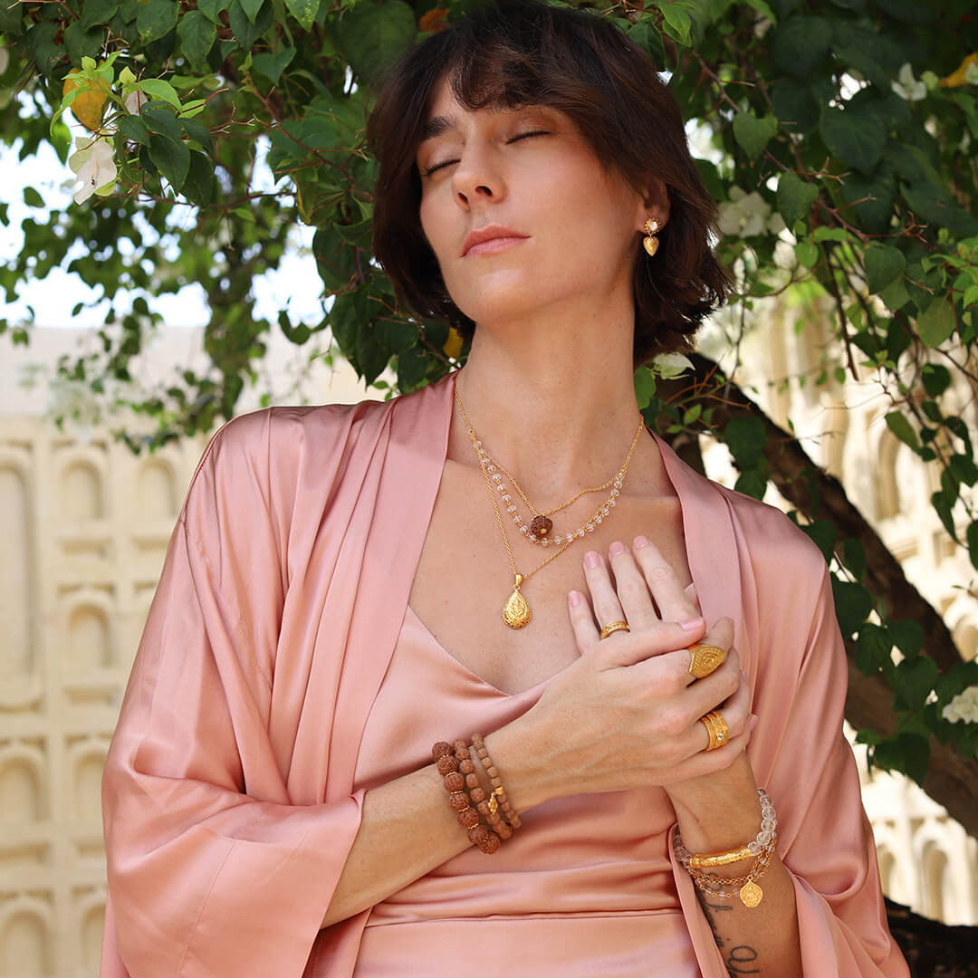 Gajanana crystal gold 1