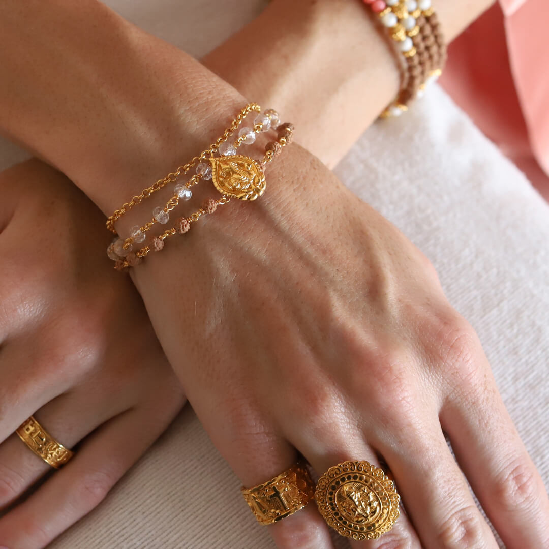 Gajanana crystal gold 5