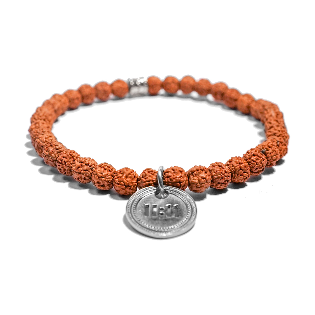 11 11 rudraksha silver