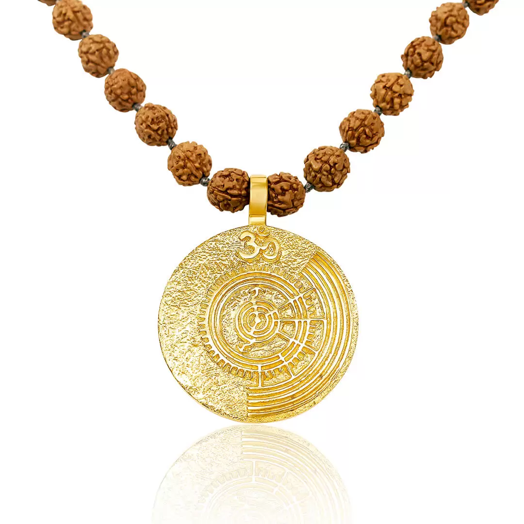 Five Elements Yantra Mala (goldbrass) 3