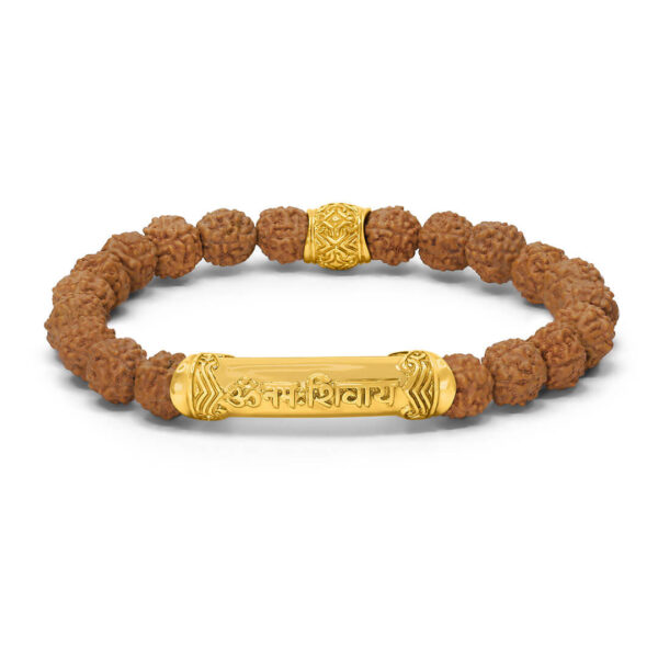 Om-Namah-Shivaya-Rudraksha-Sanskrit-Bracelet-(gold)-1