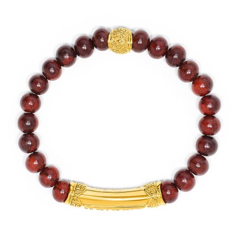 Red Sandalwood Mantra Bracelet 'Authentic'