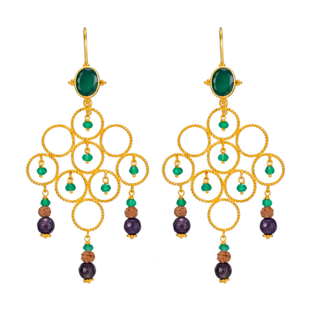 Devika Blessing Goddess Earrings