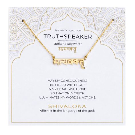 Truthspeaker Power Mantra Necklace