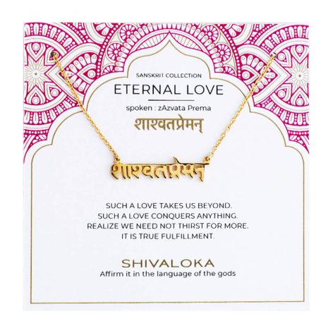 Eternal Love Sanskrit Necklace