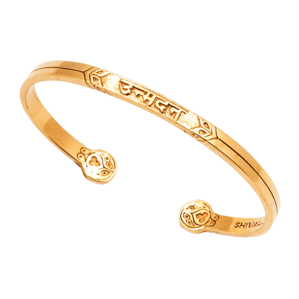 UNMANDANA Cuff (goldplated brass) – 1-2