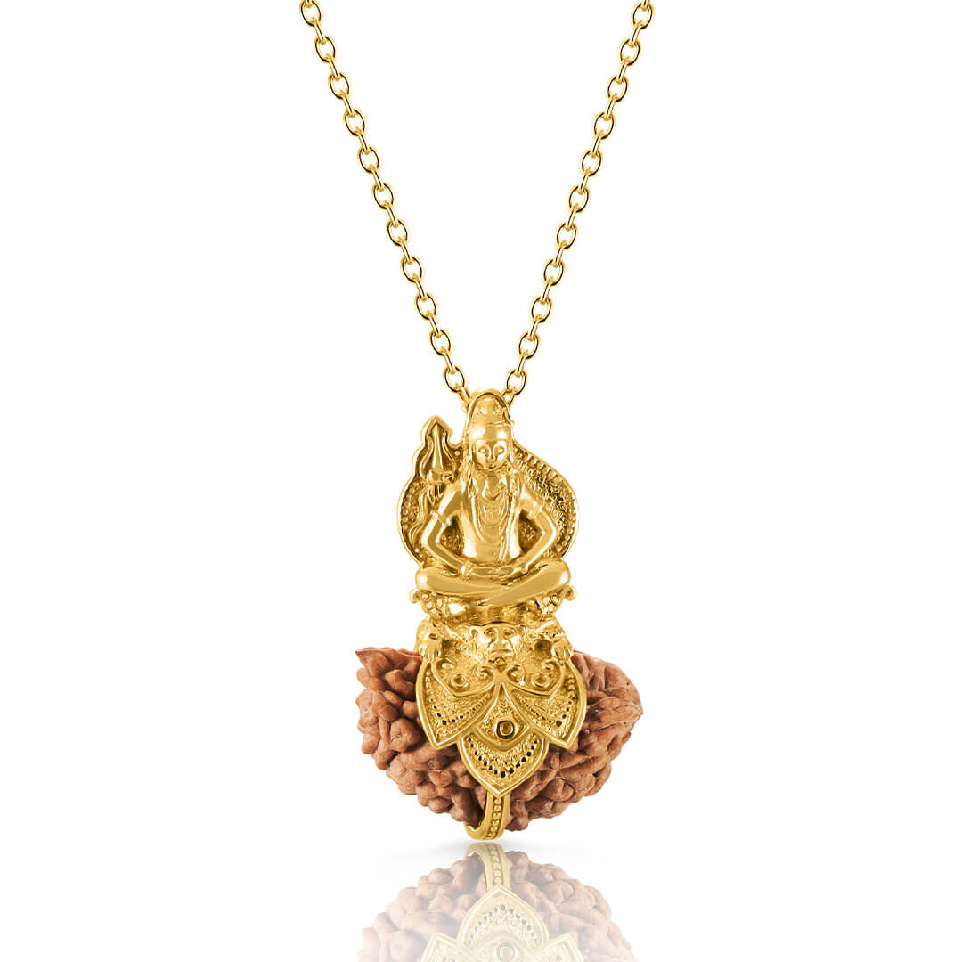 Shiva 1 Mukhi Power Bead Pendant